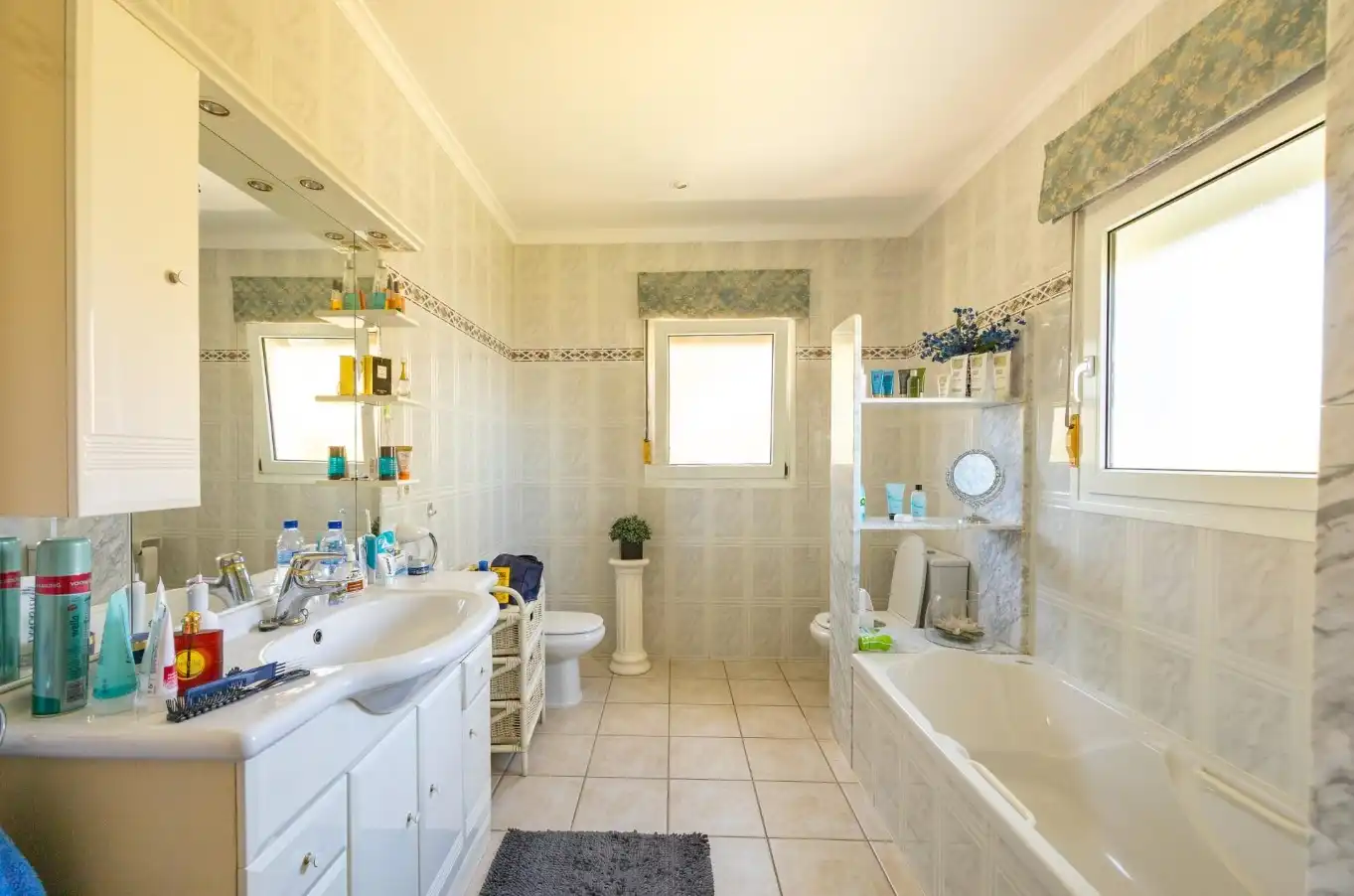 Baño de Casa o chalet de alquiler en Dénia con Aire acondicionado, Calefacción y Jardín privado