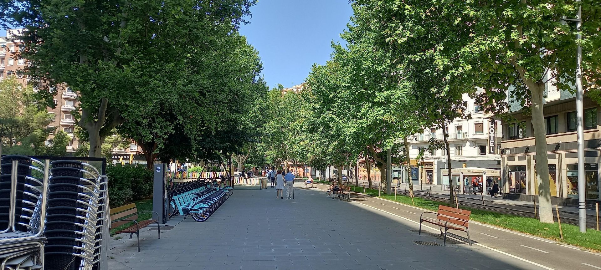 Vista exterior de Pis en venda en  Zaragoza Capital amb Parquet, Traster i Balcó