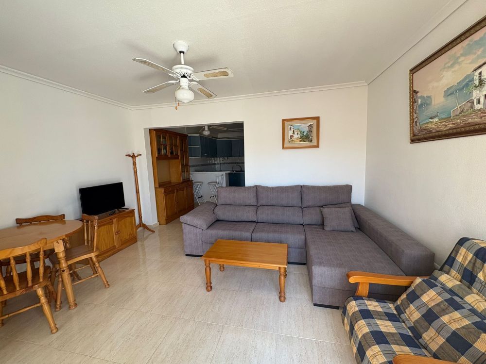 Living room of Duplex for sale in Santa Pola  with Terrace, Furnished and Balcony