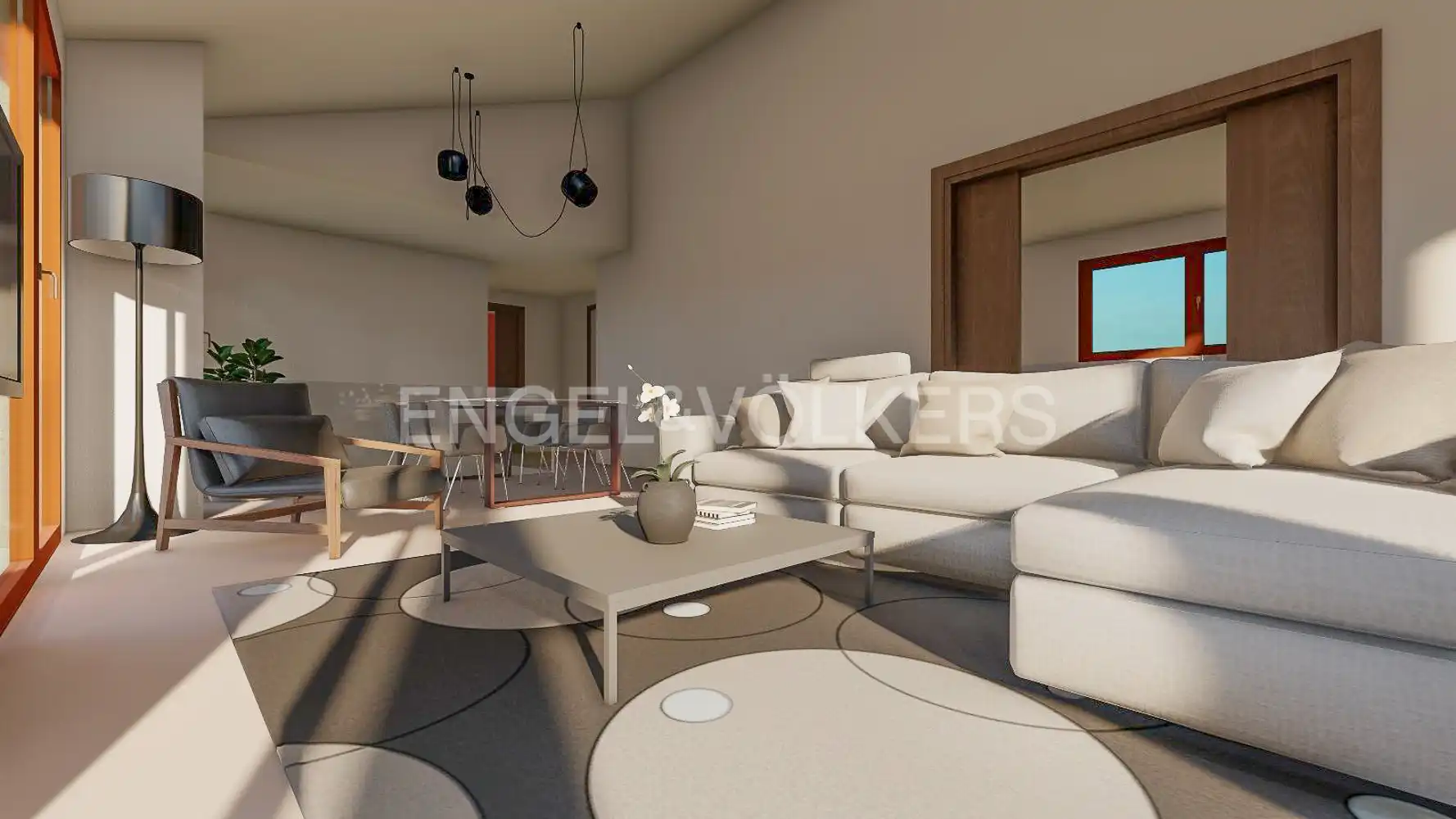 Sala de estar de Casa o chalet en venta en Dénia con Aire acondicionado, Calefacción y Jardín privado