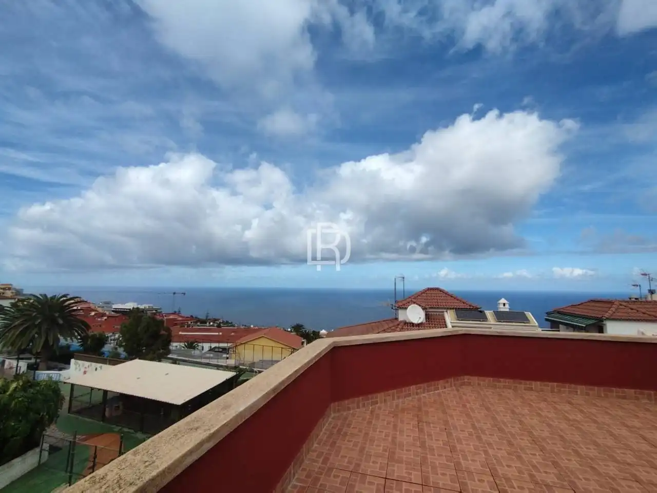 Vista exterior de Casa adosada de alquiler en Santa Úrsula con Terraza y Amueblado