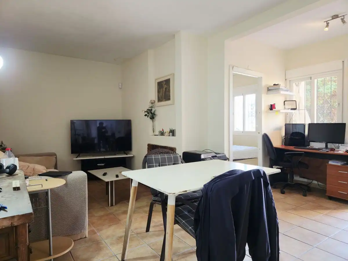 Sala de estar de Casa adosada en venta en Marbella con Jardín privado y Terraza