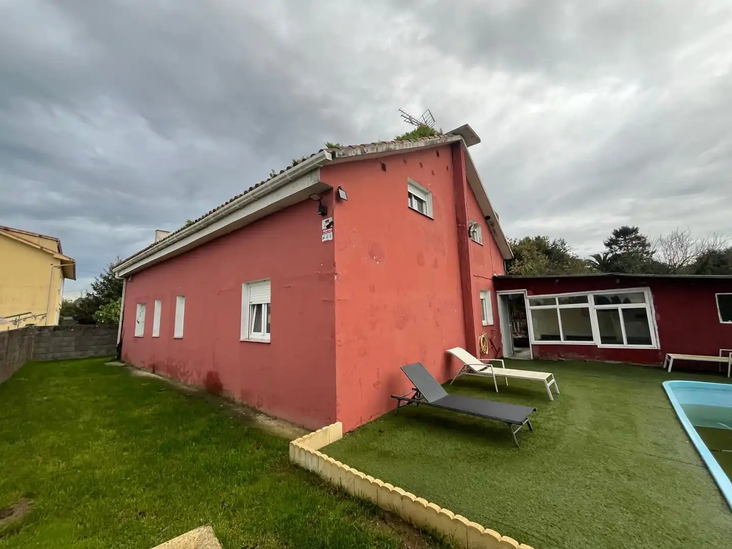 Exterior view of Houses for sale in Oleiros  with Heating, Private garden and Terrace