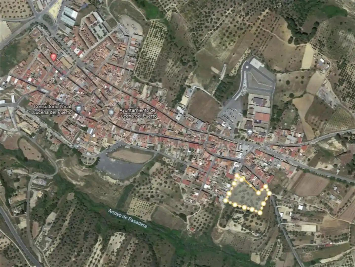 Vista exterior de Terreno en venta en Lucena del Puerto, Huelva