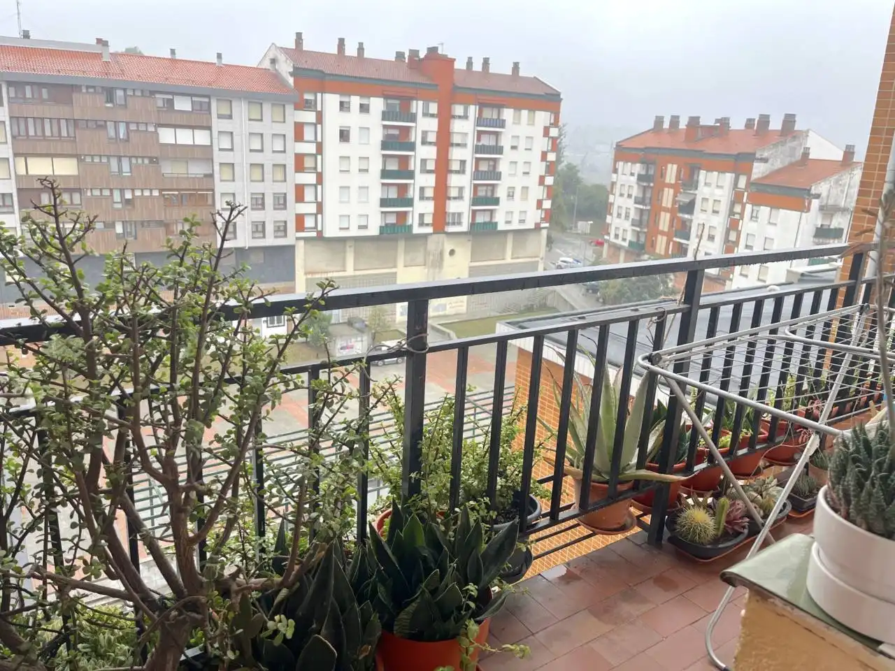 Balcony of Flat for sale in Erandio  with Heating, Terrace and Furnished