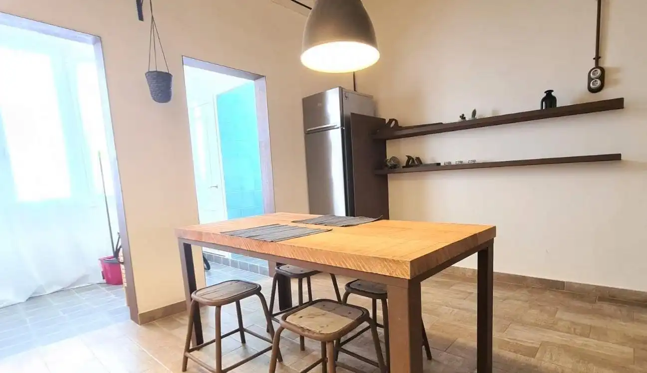 Dining room of Lofts for sale in Barcelona  with Air Conditioner, Oven and Balcony
