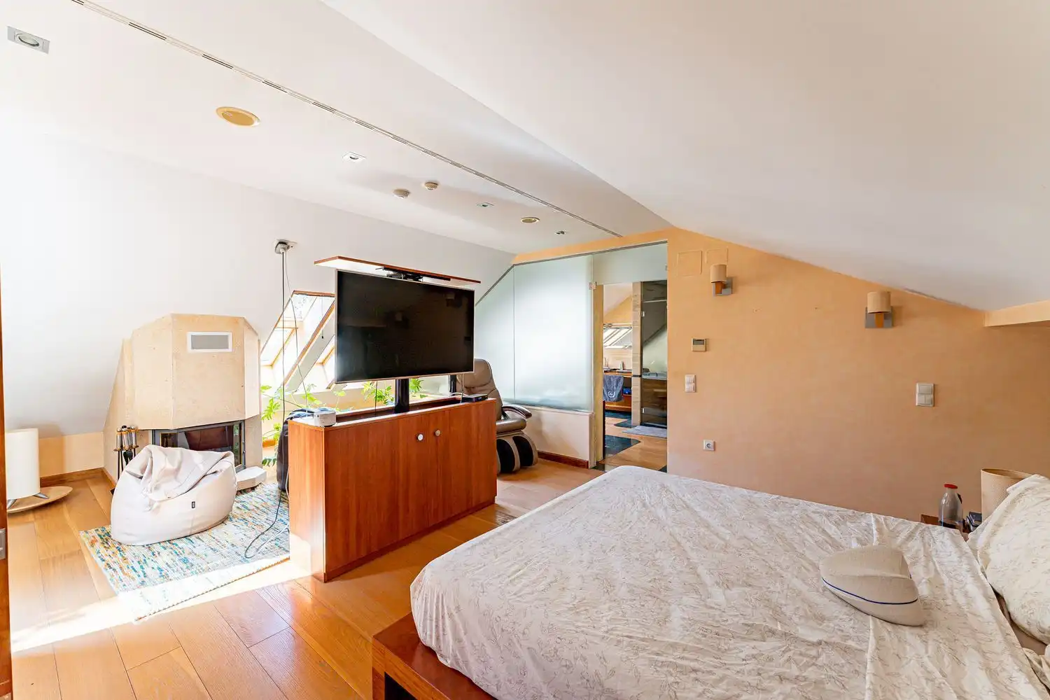Habitación de Casa o chalet en venta en Nuevo Baztán con Aire acondicionado, Jardín privado y Terraza