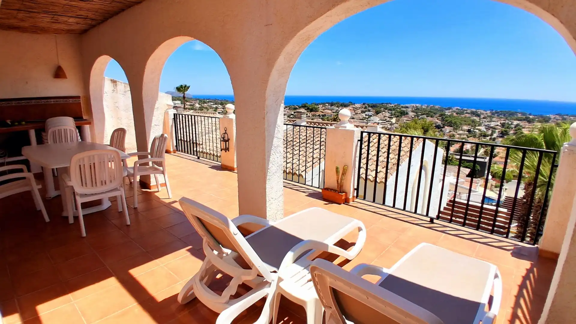 Terraza de Casa o chalet en venta en Calpe / Calp con Aire acondicionado, Calefacción y Terraza