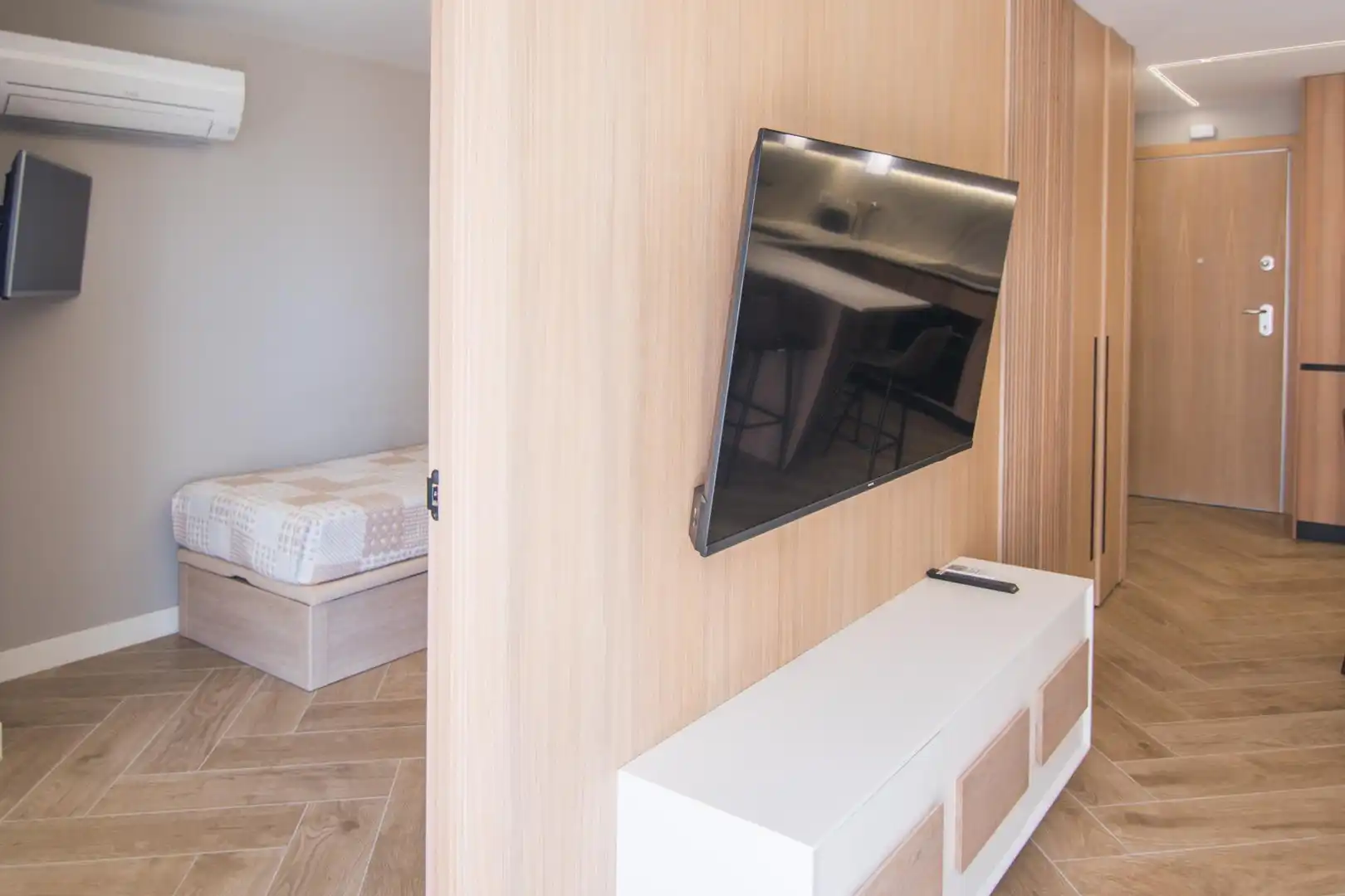Bedroom of Apartments for sale in Gandia  with Air Conditioner, Terrace and Furnished