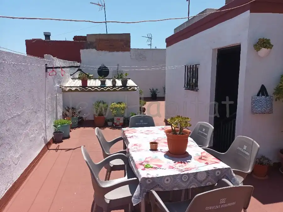 Terrassa de Casa adosada en venda en Castellón de la Plana / Castelló de la Plana amb Aire condicionat i Terrassa