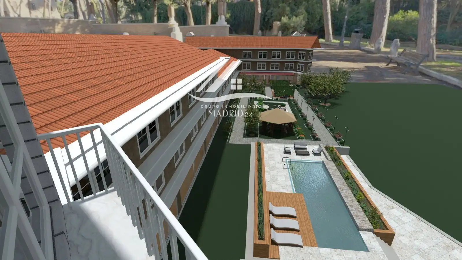 Vista exterior de Residencial en venda en Caleruega
