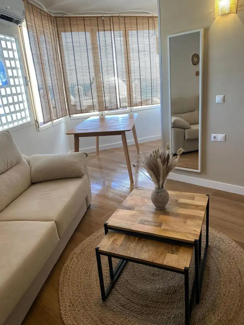 Sala de estar de Ático en venta en Mojácar con Terraza, Piscina y Amueblado