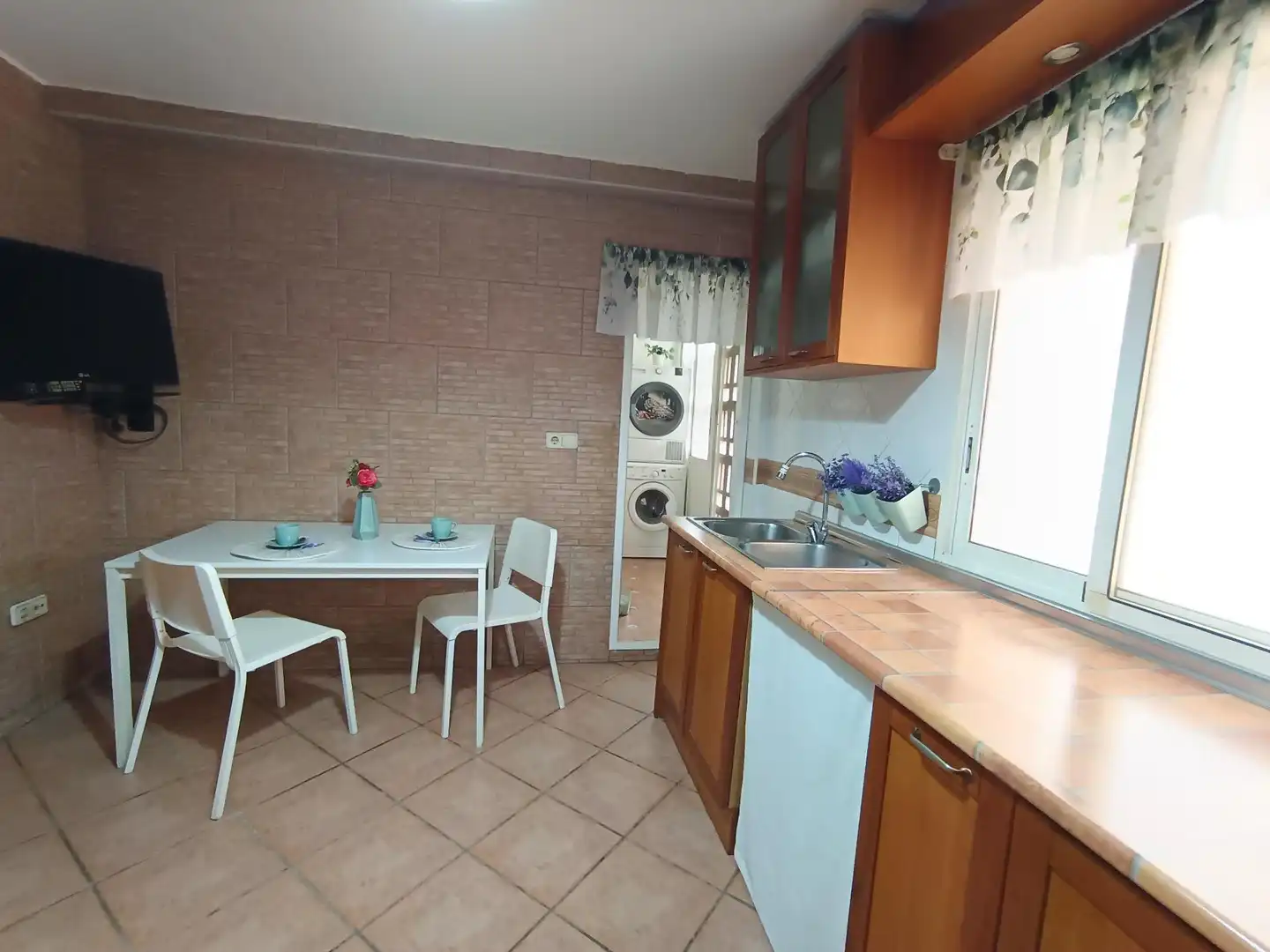 Cocina de Piso en venta en Murcia con Aire acondicionado, Parquet y Amueblado