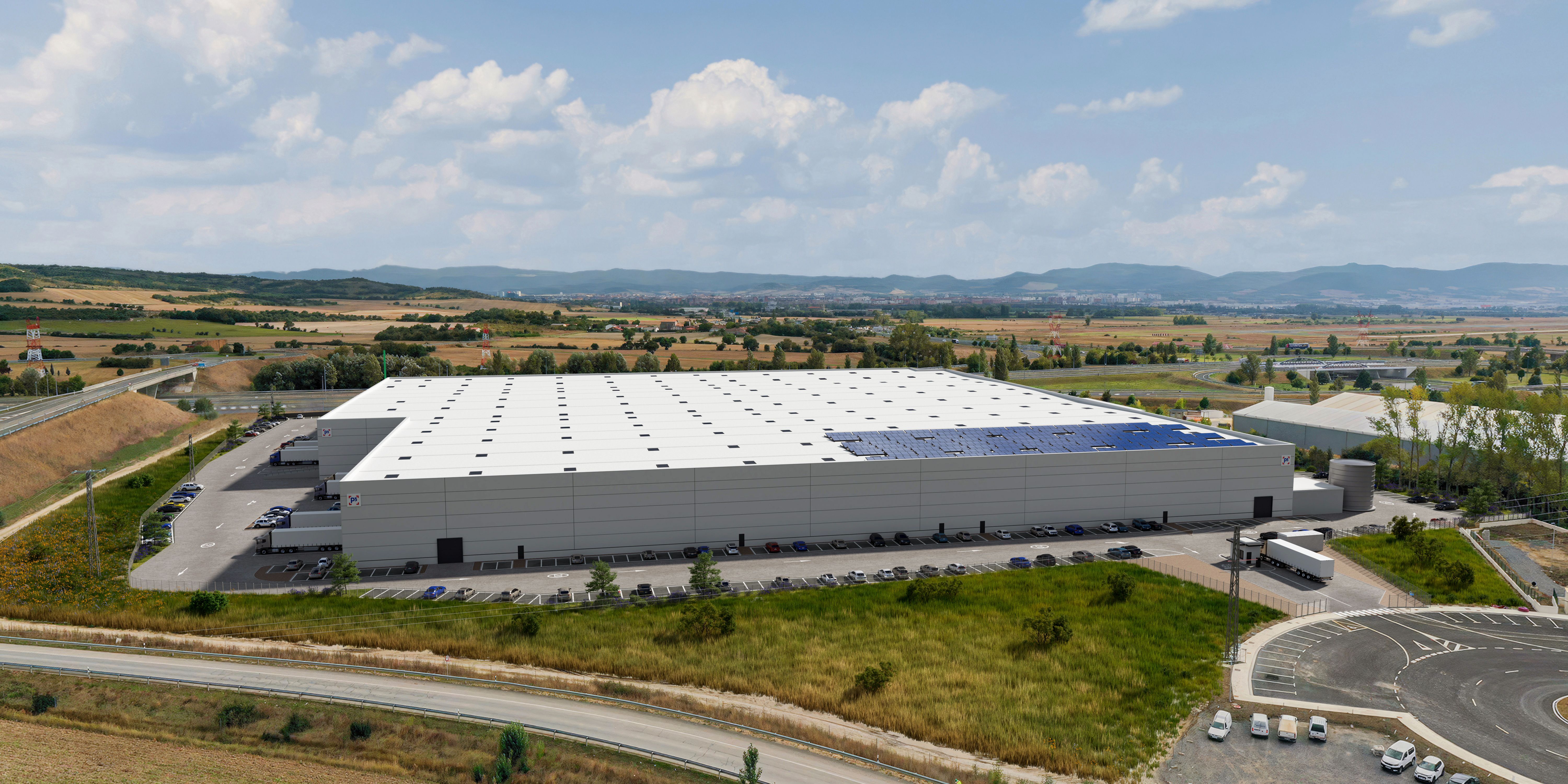 Exterior view of Industrial buildings to rent in Vitoria - Gasteiz