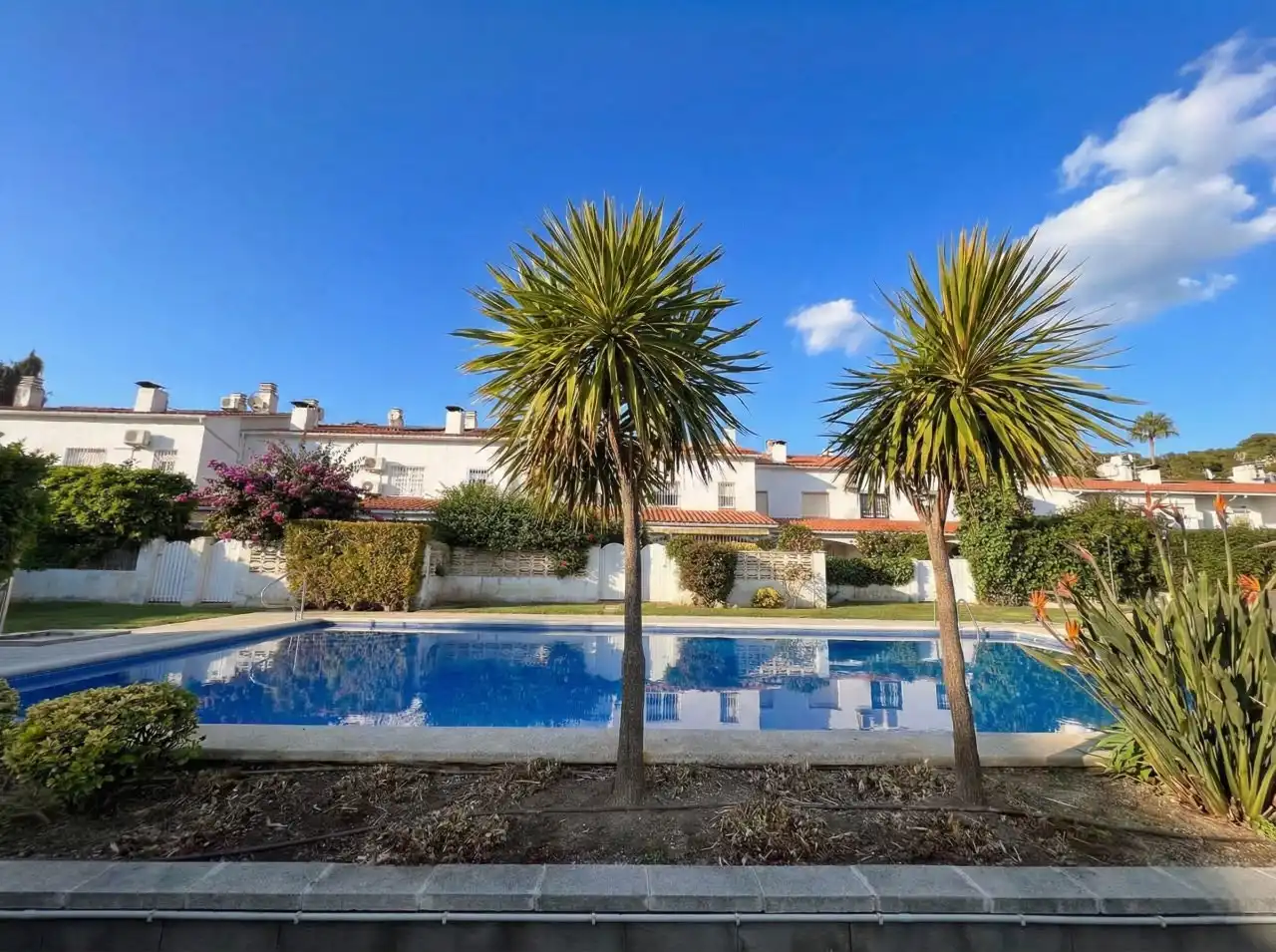 Swimming pool of Detached homes for sale in Castelldefels