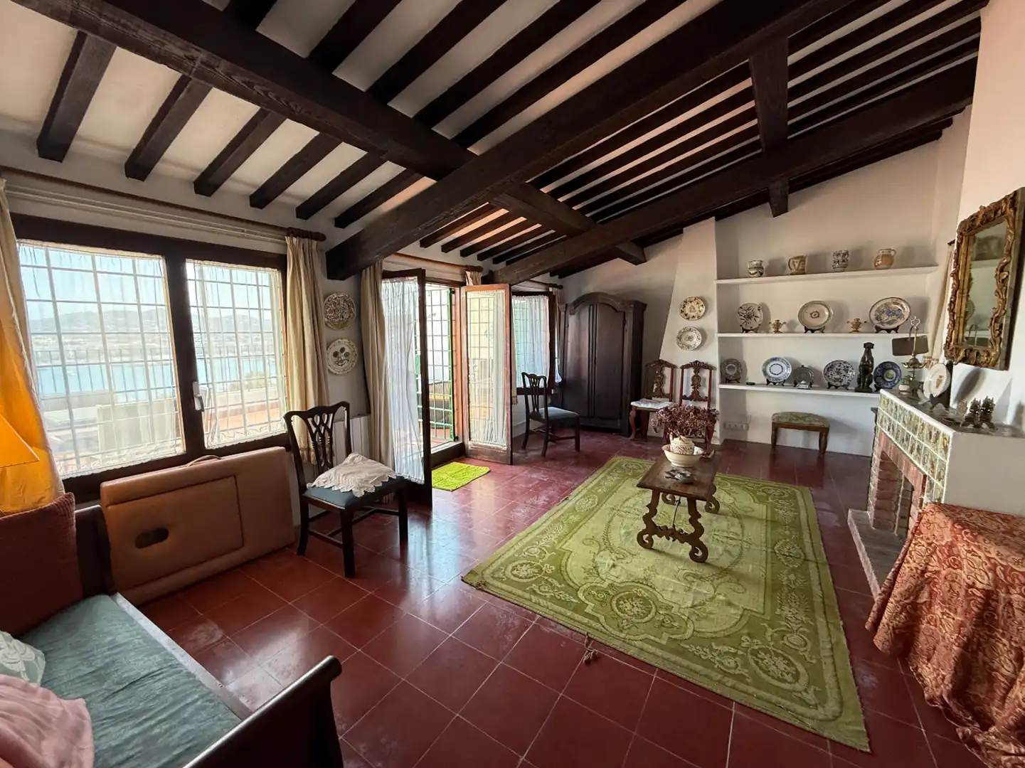 Sala d'estar de Apartament en venda en Eivissa amb Aire condicionat, Calefacció i Terrassa