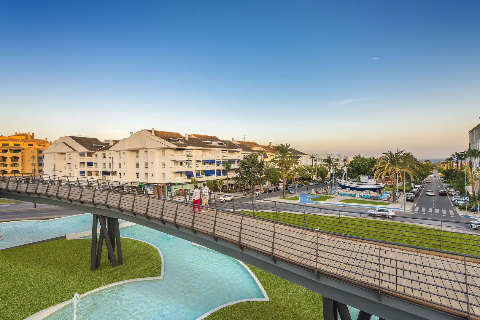 Außenansicht von Wohnung zum Verkauf in Marbella mit Klimaanlage, Terrasse und Abstellraum