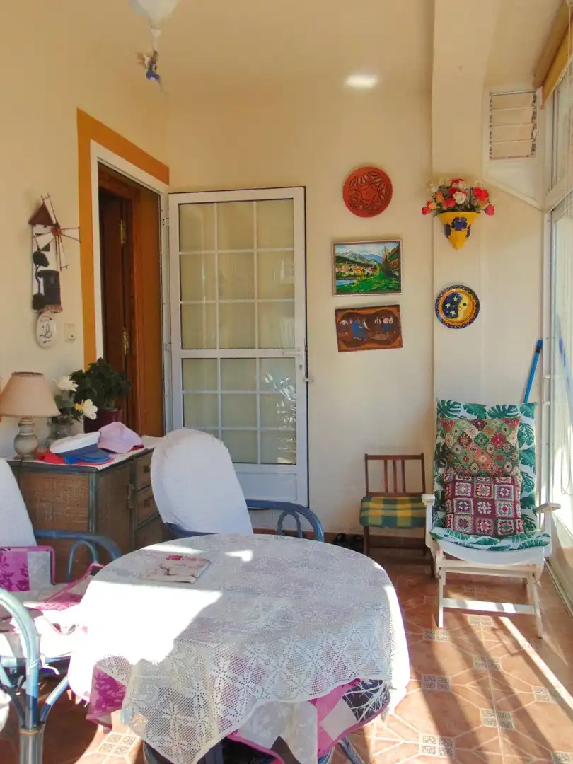 Terrassa de Casa adosada en venda en Pilar de la Horadada amb Aire condicionat, Calefacció i Jardí privat