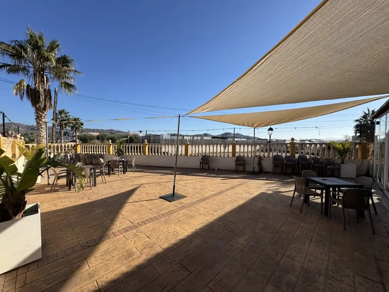 Terrasse von Geschaftsraum zum Verkauf in Arboleas mit Klimaanlage