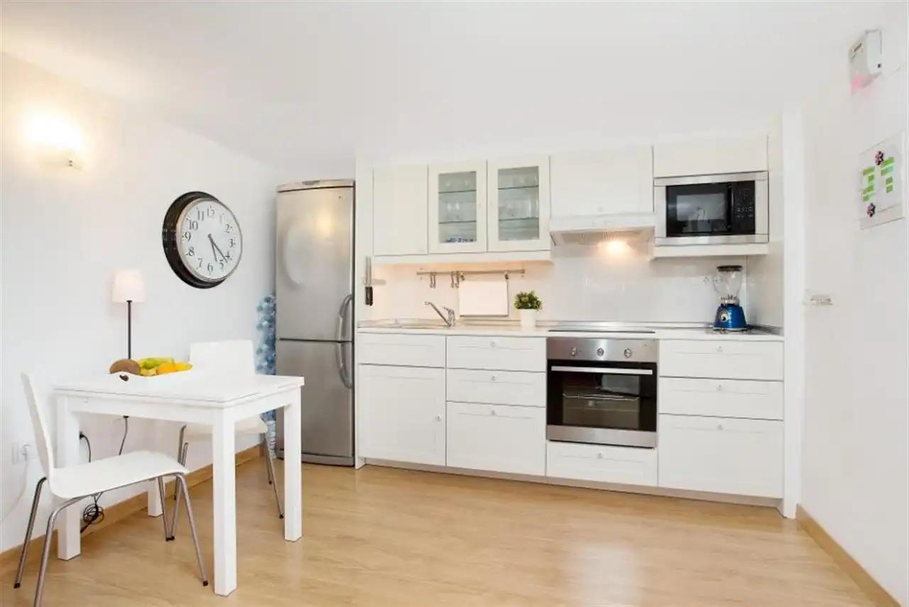 Cocina de Casa o chalet en venta en La Nucia con Aire acondicionado, Jardín privado y Piscina