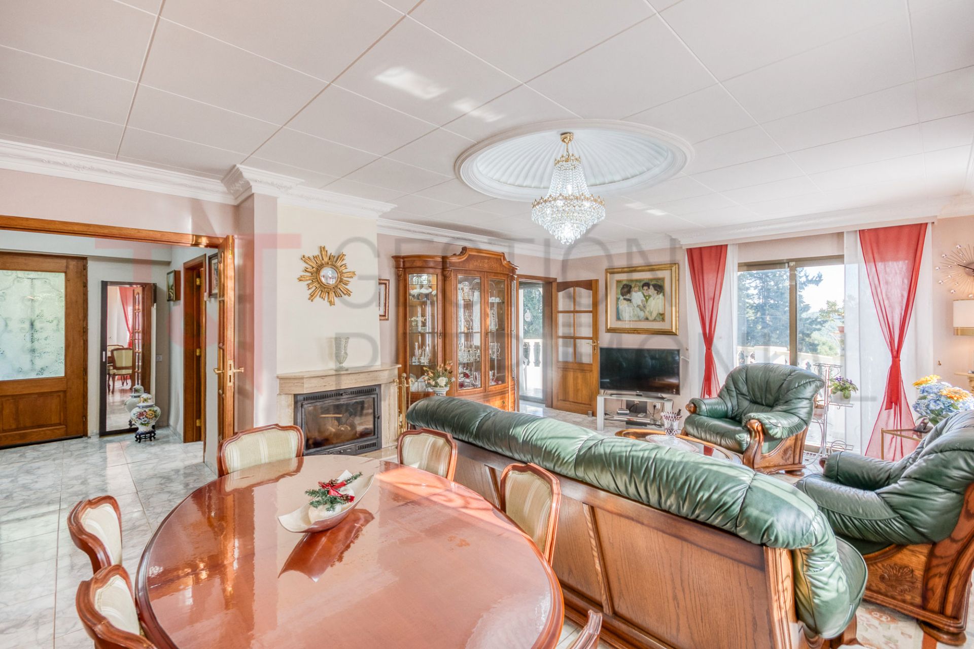 Living room of House or chalet for sale in Torrelles de Llobregat  with Air Conditioner, Heating and Private garden