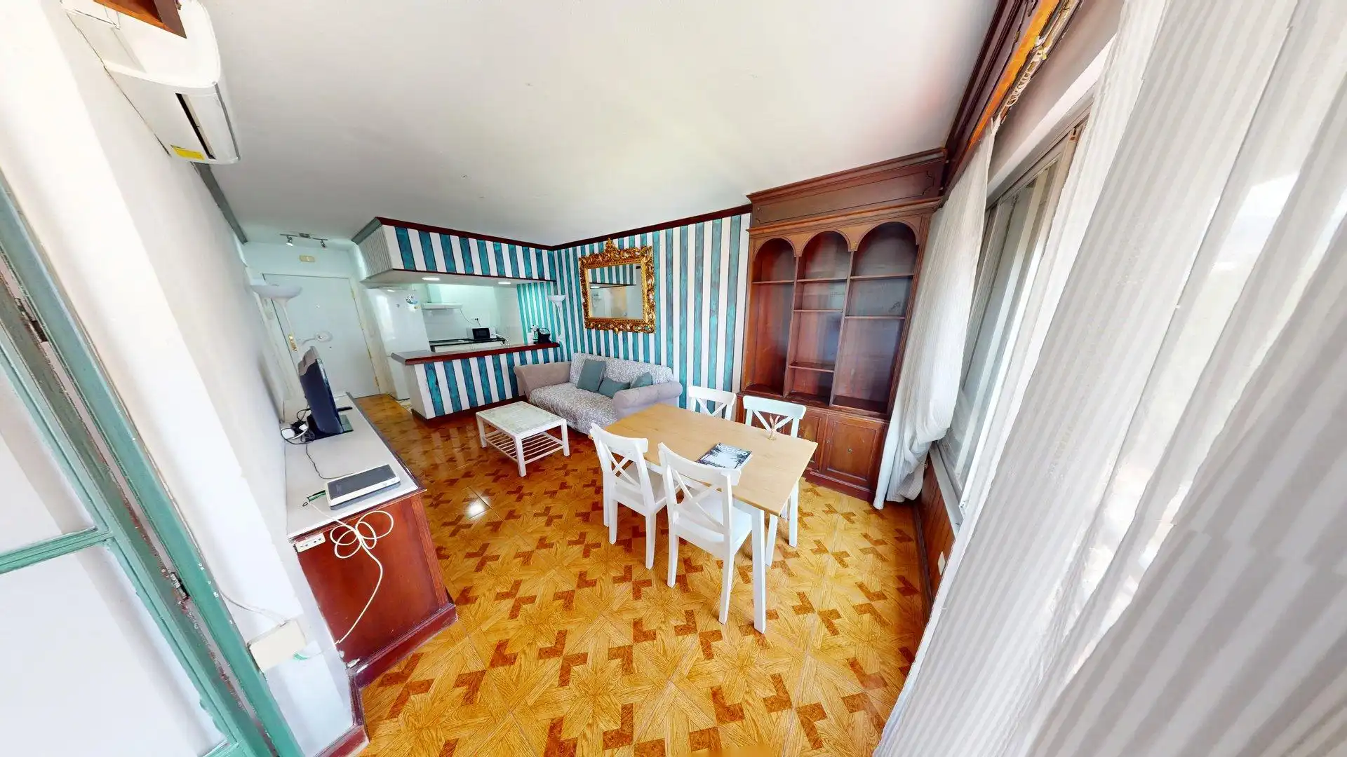 Dining room of Flat for sale in Benalmádena  with Air Conditioner, Heating and Private garden