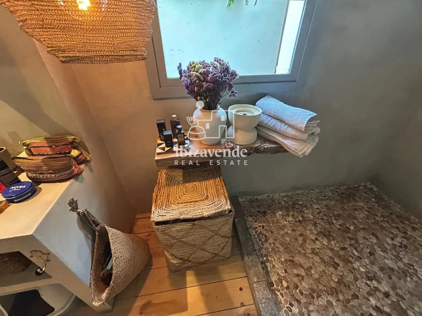 Bany de Casa o xalet en venda en Eivissa amb Aire condicionat, Jardí privat i Terrassa