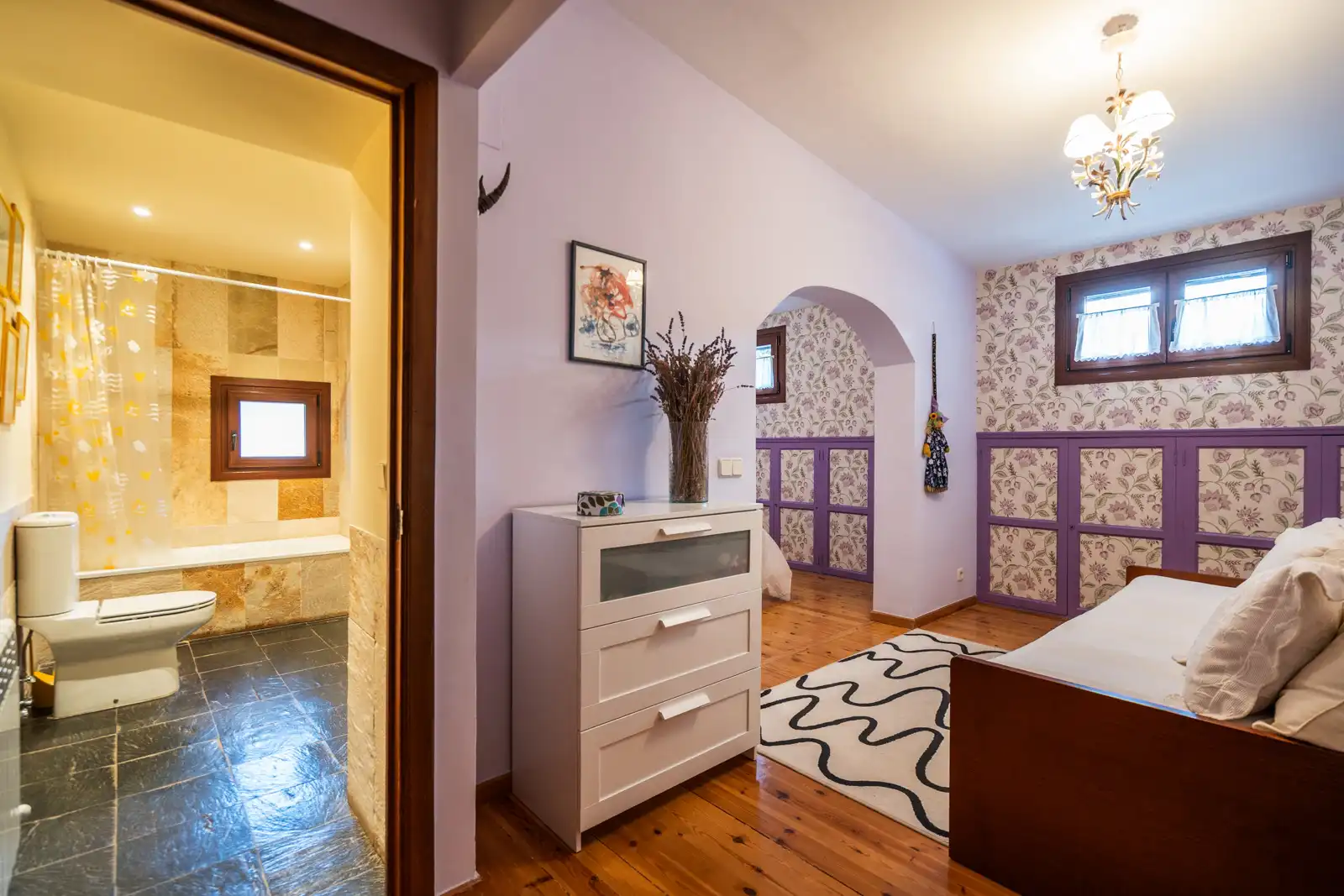 Bedroom of Houses for sale in El Espinar  with Heating, Private garden and Terrace