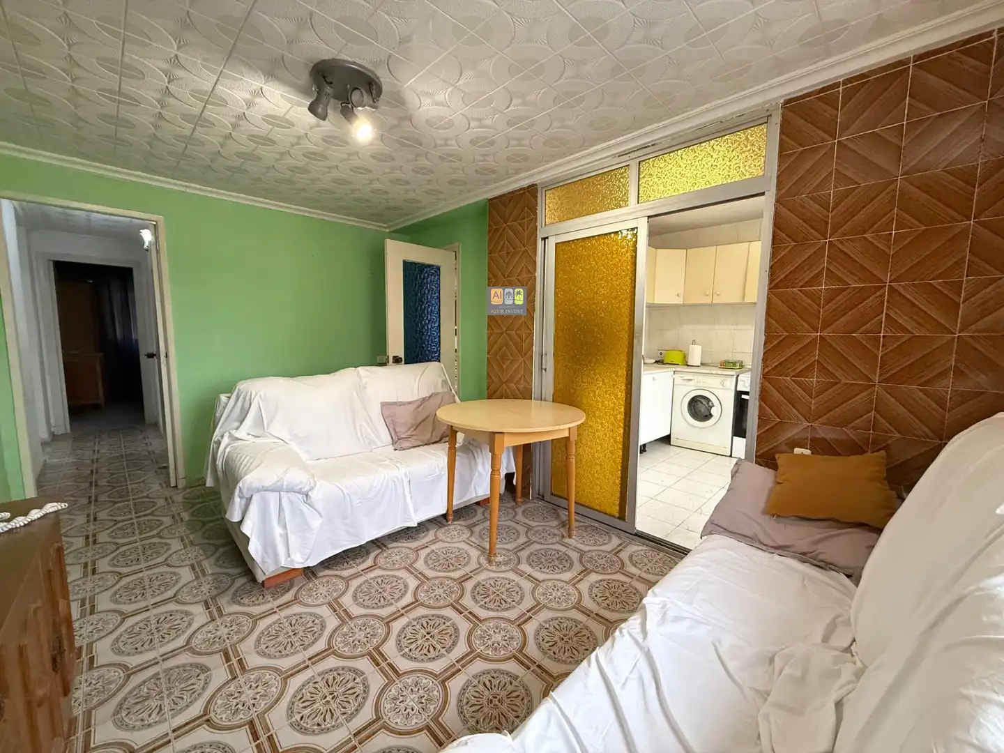 Living room of Apartments for sale in Benidorm  with Terrace and Furnished