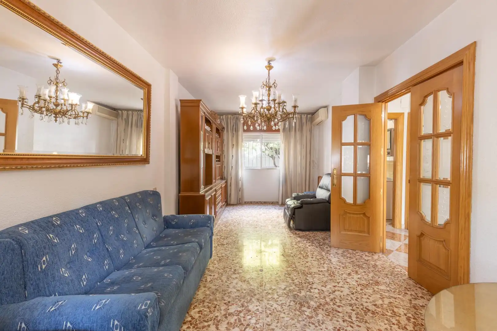 Sala de estar de Casa adosada en venta en Maracena con Aire acondicionado, Calefacción y Terraza