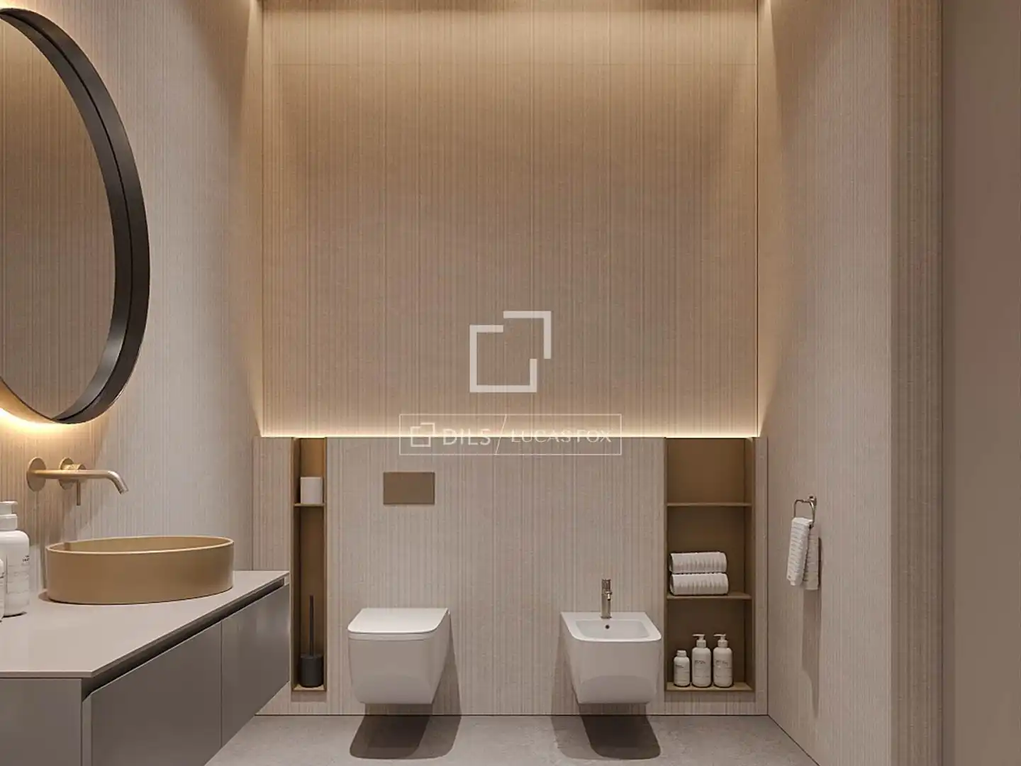 Bathroom of Flat for sale in Barcelona  with Air Conditioner and Heating