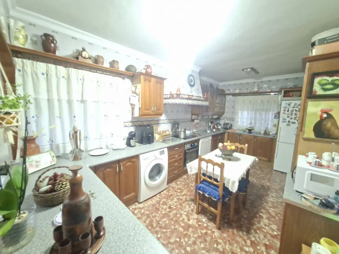Cuina de Casa o xalet en venda en San Roque amb Aire condicionat, Calefacció i Jardí privat