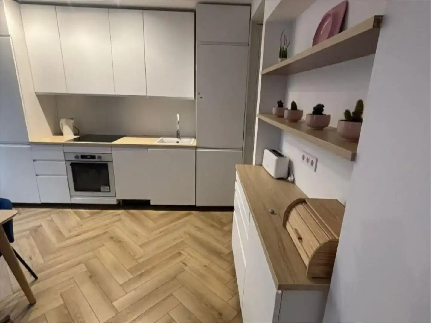 Cocina de Piso en venta en Málaga con Aire acondicionado, Parquet y Amueblado