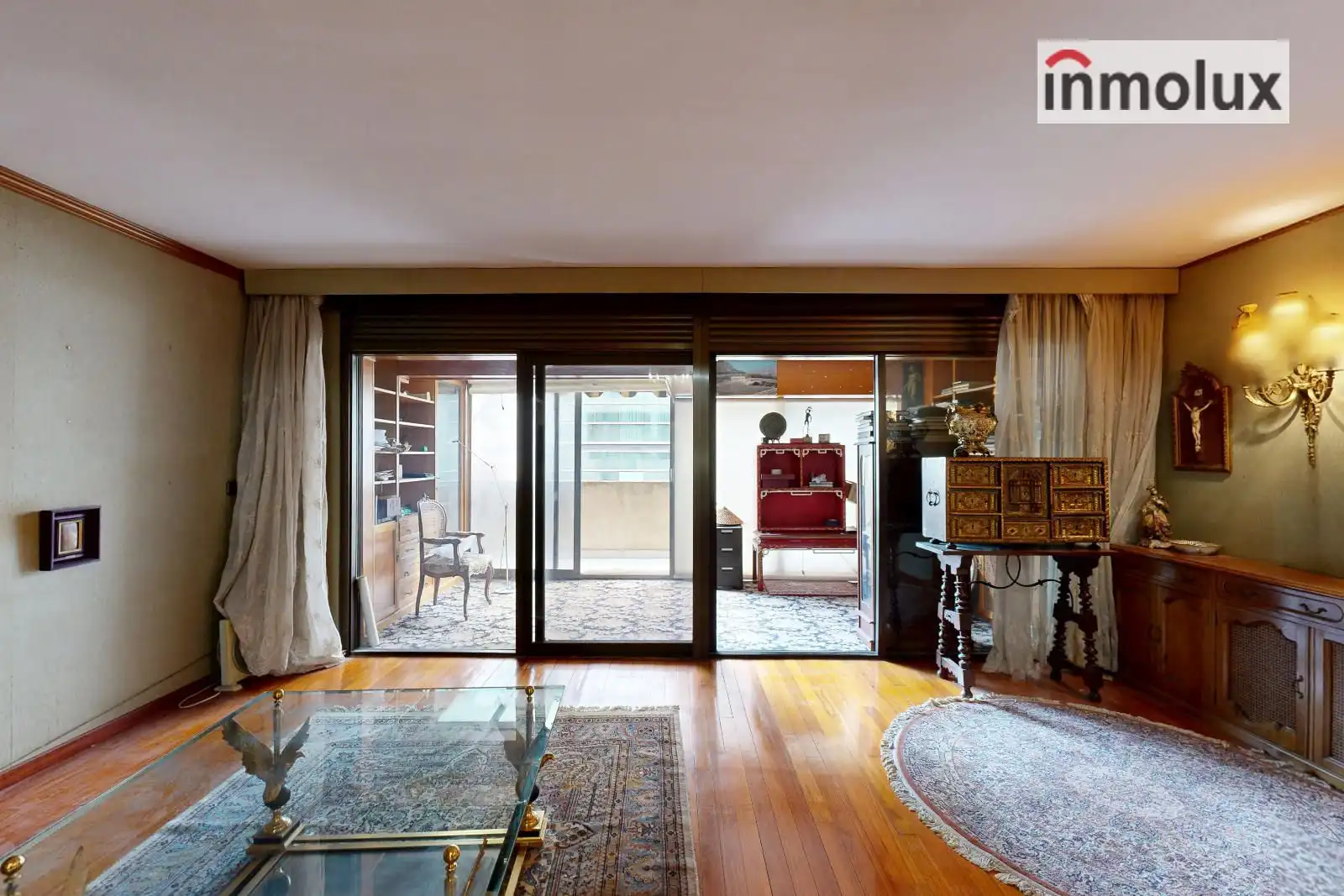 Sala de estar de Dúplex en venta en Alicante / Alacant con Calefacción, Terraza y Balcón