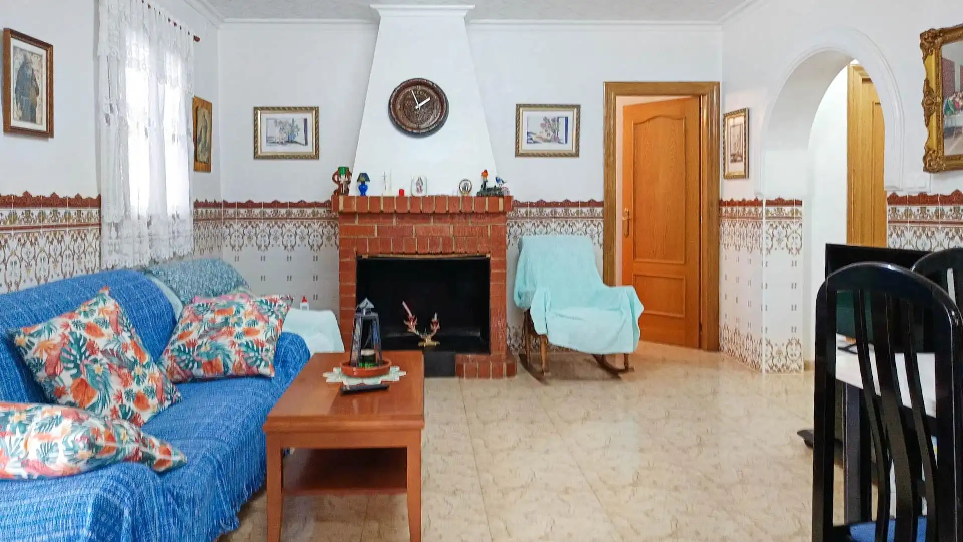 Sala d'estar de Casa o xalet en venda en Albatera amb Aire condicionat, Jardí privat i Traster