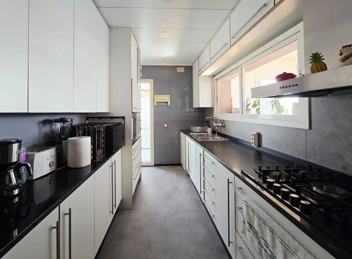 Kitchen of Attic for sale in Barcelona  with Air Conditioner, Heating and Terrace