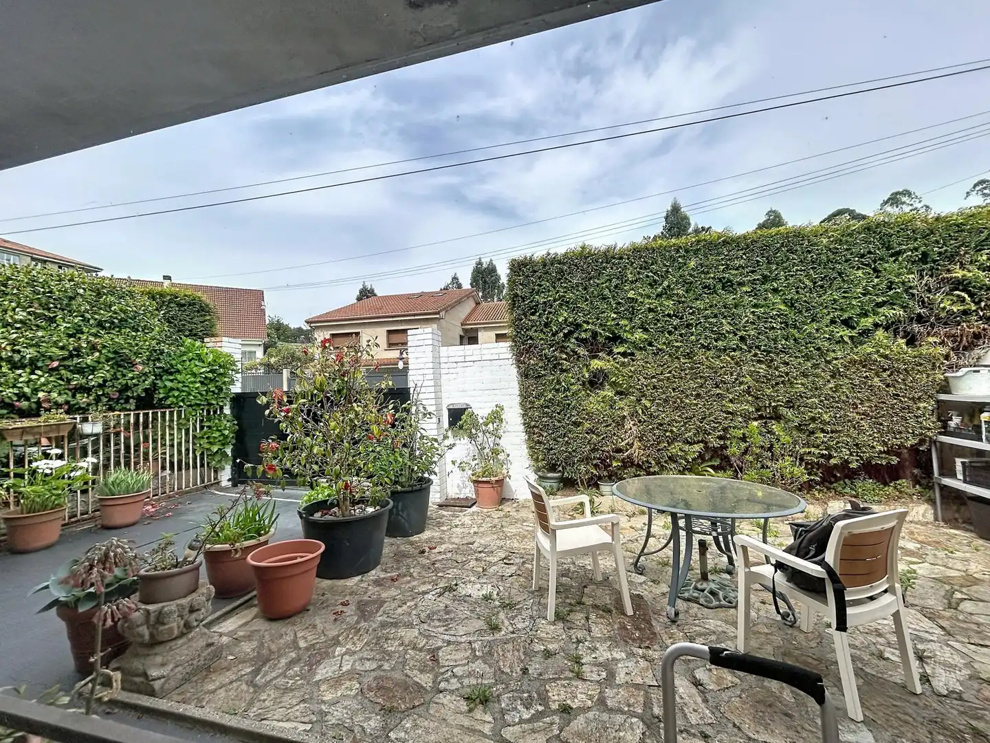 Jardí de Casa o xalet en venda en Teo amb Terrassa i Piscina