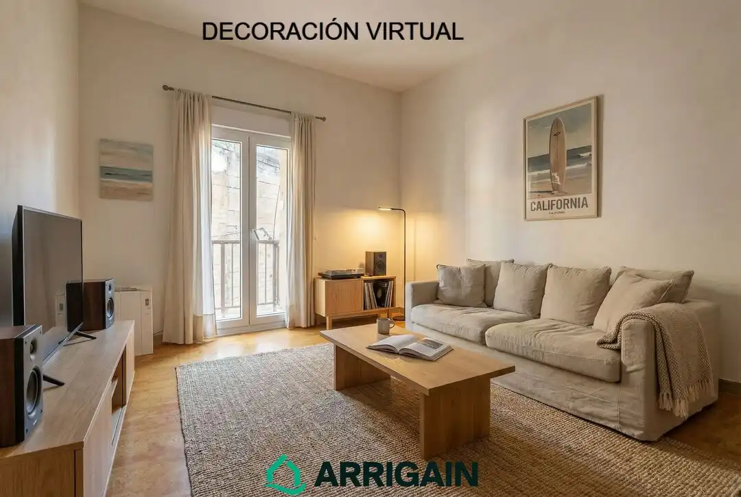Living room of Flat for sale in Donostia - San Sebastián   with Heating and Balcony