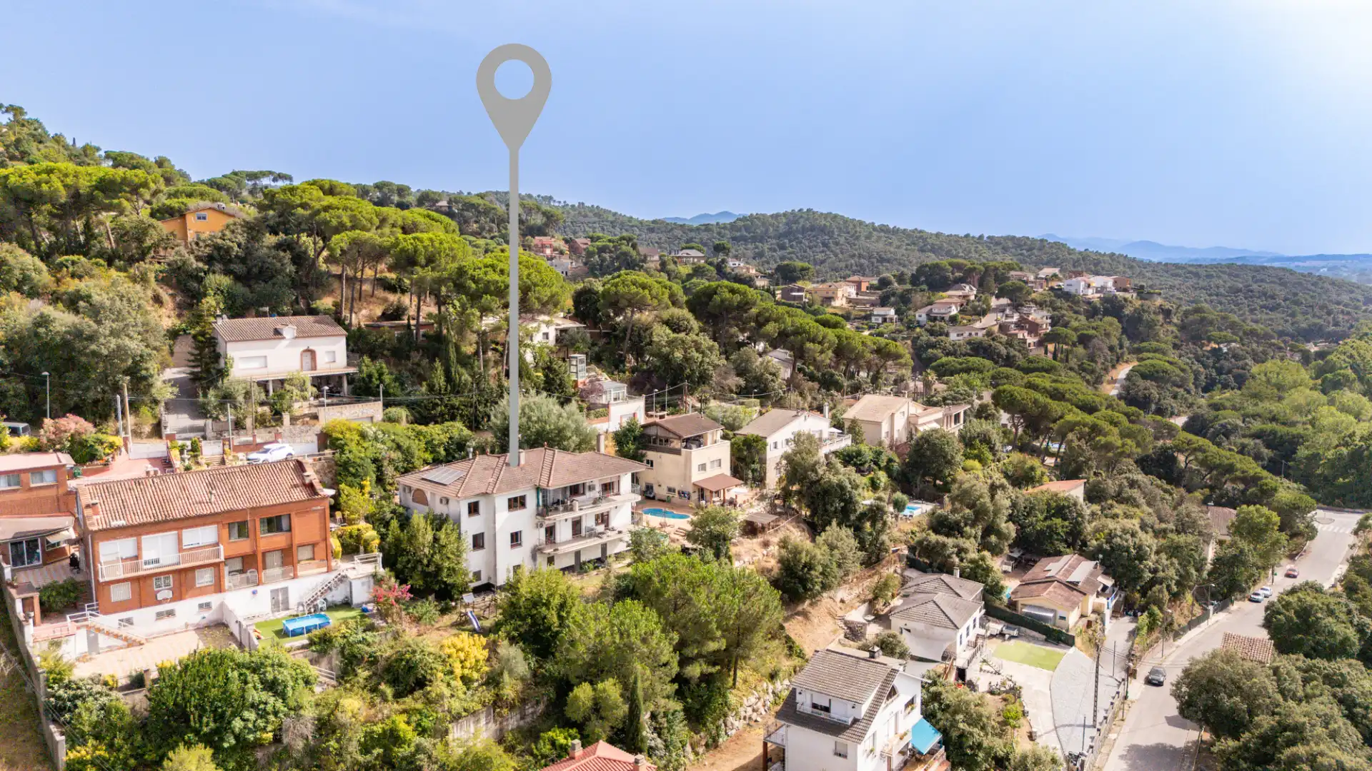 Vista exterior de Casa o chalet en venta en Llinars del Vallès con Aire acondicionado, Calefacción y Jardín privado