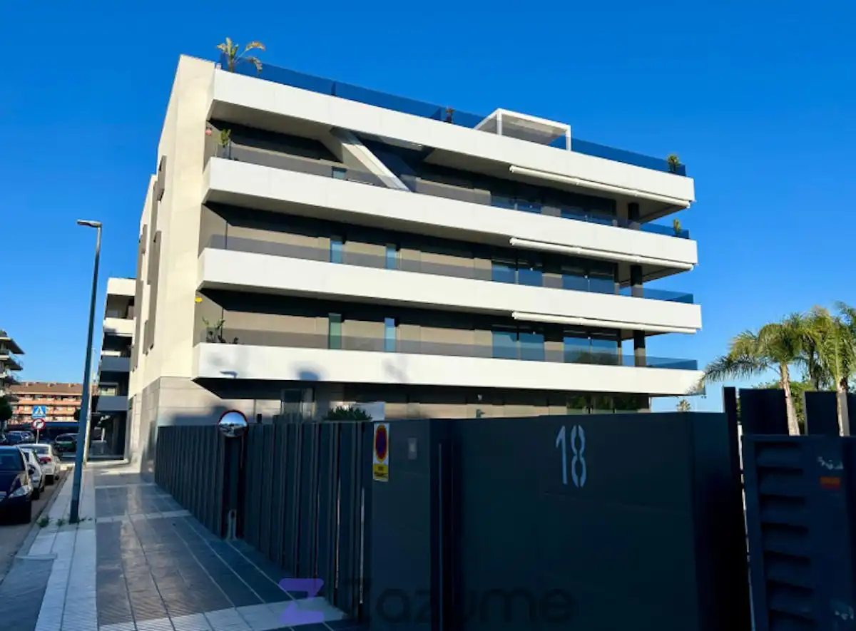 Exterior view of Flat for rent in Cambrils  with Air Conditioner, Heating and Private garden