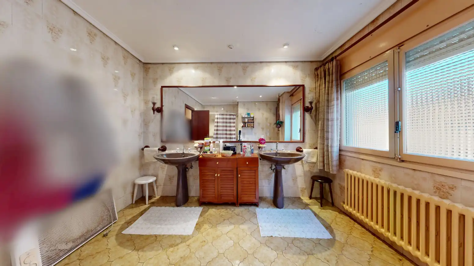 Bathroom of Houses for sale in Tafalla  with Heating, Private garden and Parquet flooring