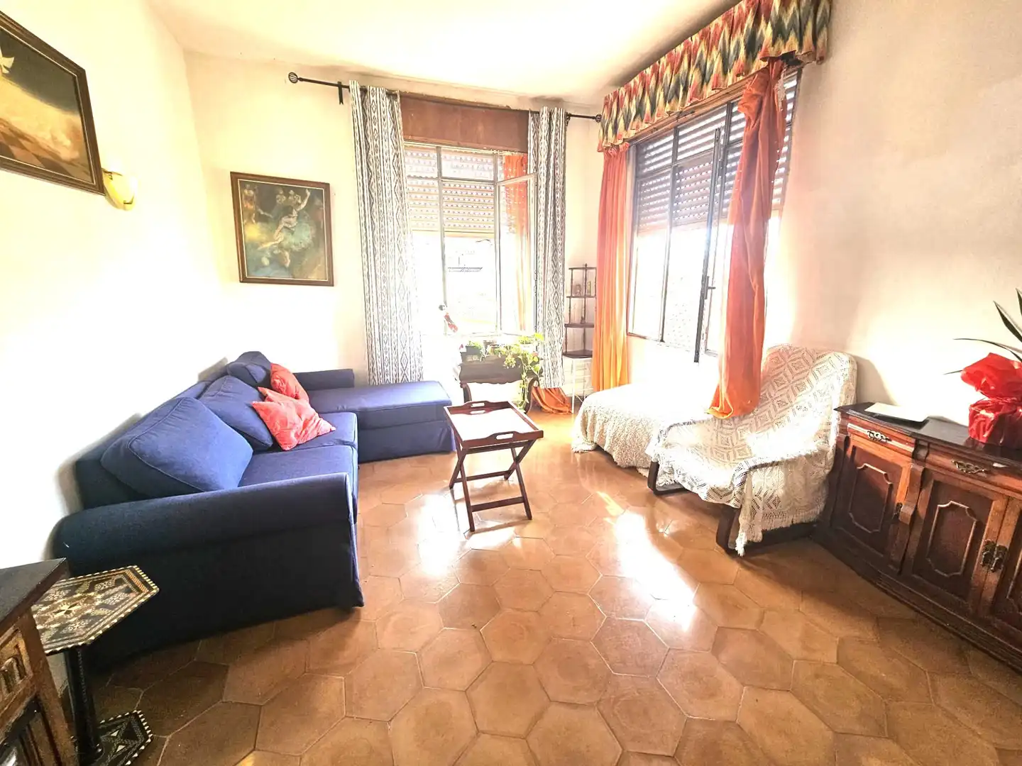 Sala de estar de Piso en venta en  Palma de Mallorca