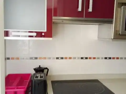 Küche von Wohnung zur Miete in Santander mit Möbliert, Ofen und Waschmaschine
