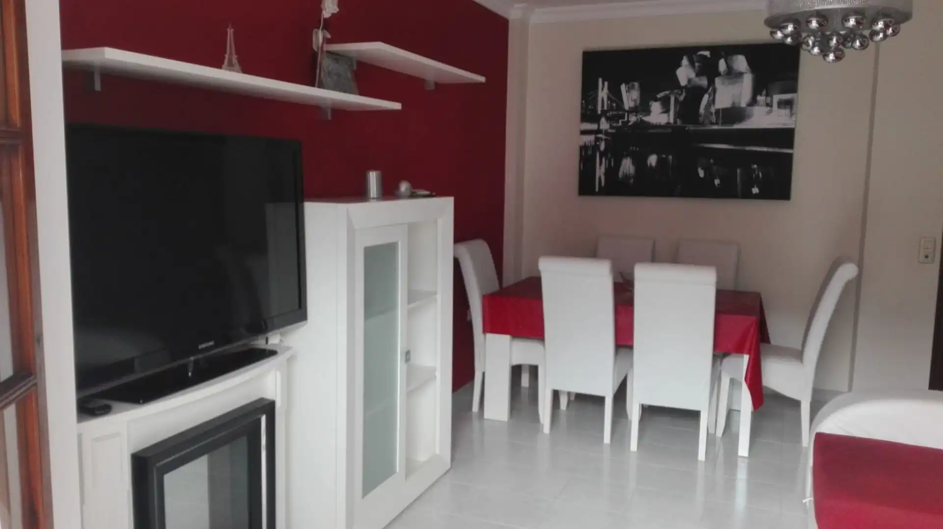 Dining room of Flat for rent in La Línea de la Concepción  with Terrace, Furnished and Pets allowed
