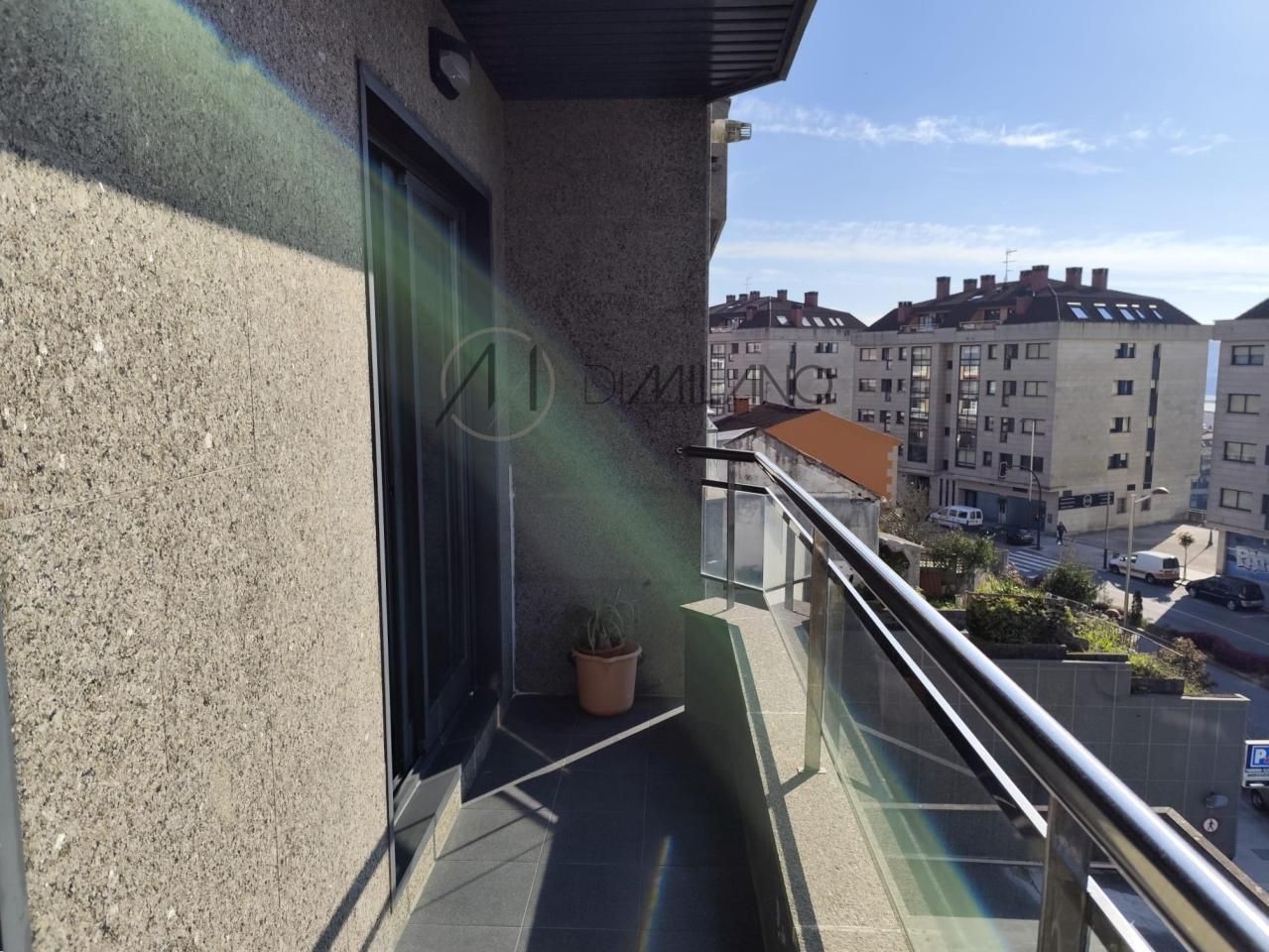 Balcony of Flat for sale in Vigo   with Heating, Parquet flooring and Swimming Pool