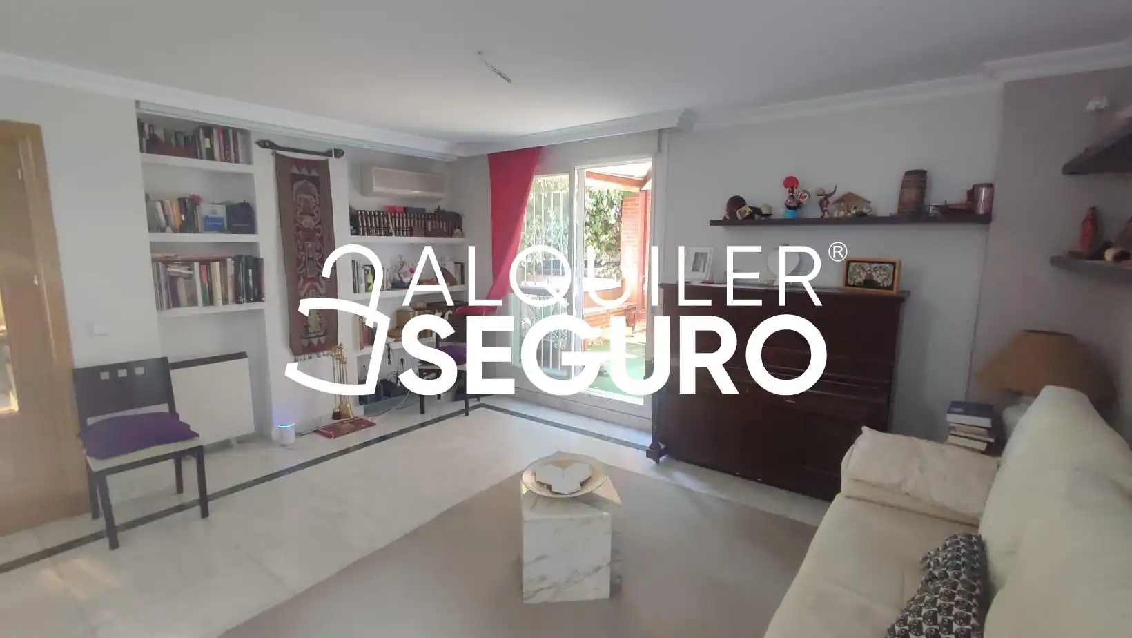 Sala de estar de Casa o chalet de alquiler en Madrid con Aire acondicionado y Calefacción