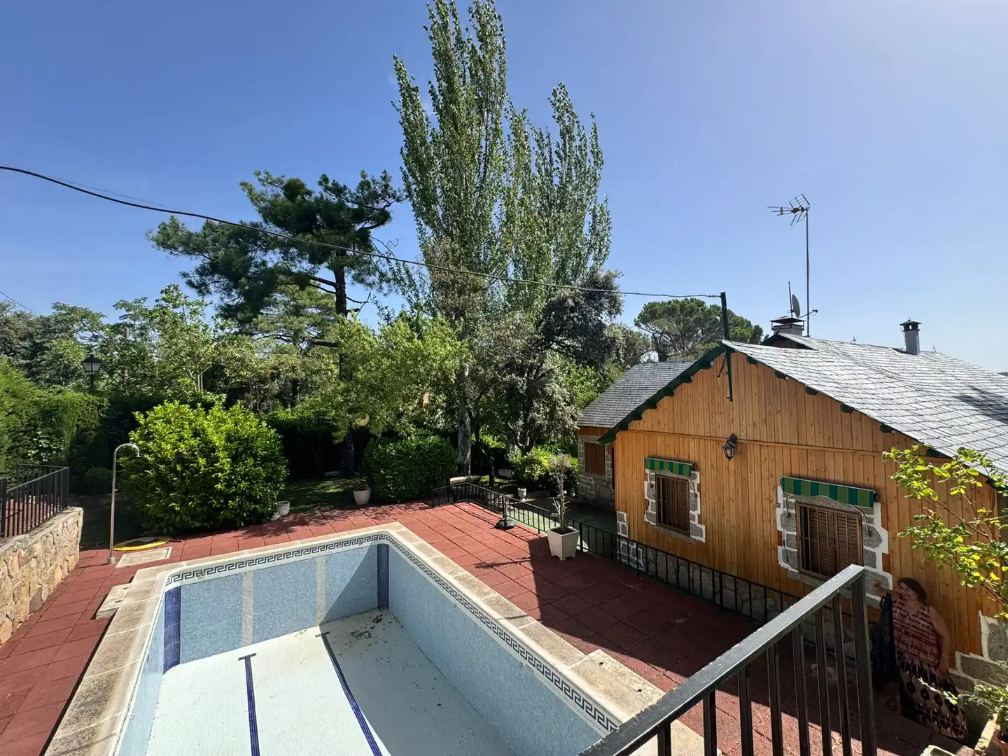 Piscina de Casa o chalet en venta en Robledo de Chavela con Calefacción, Jardín privado y Terraza