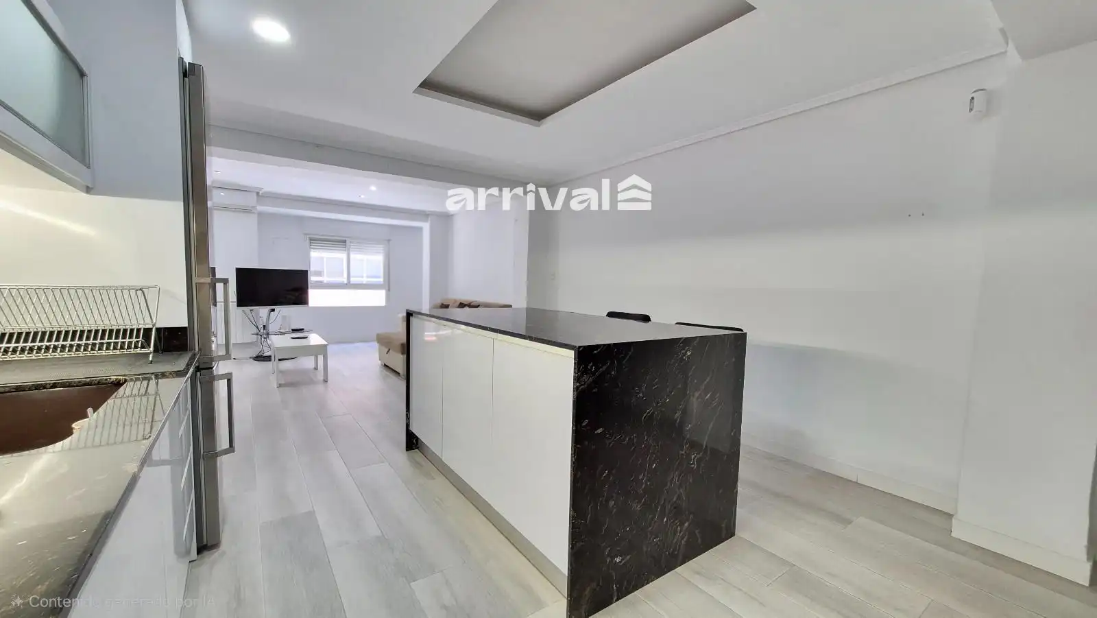 Außenansicht von Wohnung zur Miete in Valencia mit Klimaanlage, Heizung und Terrasse
