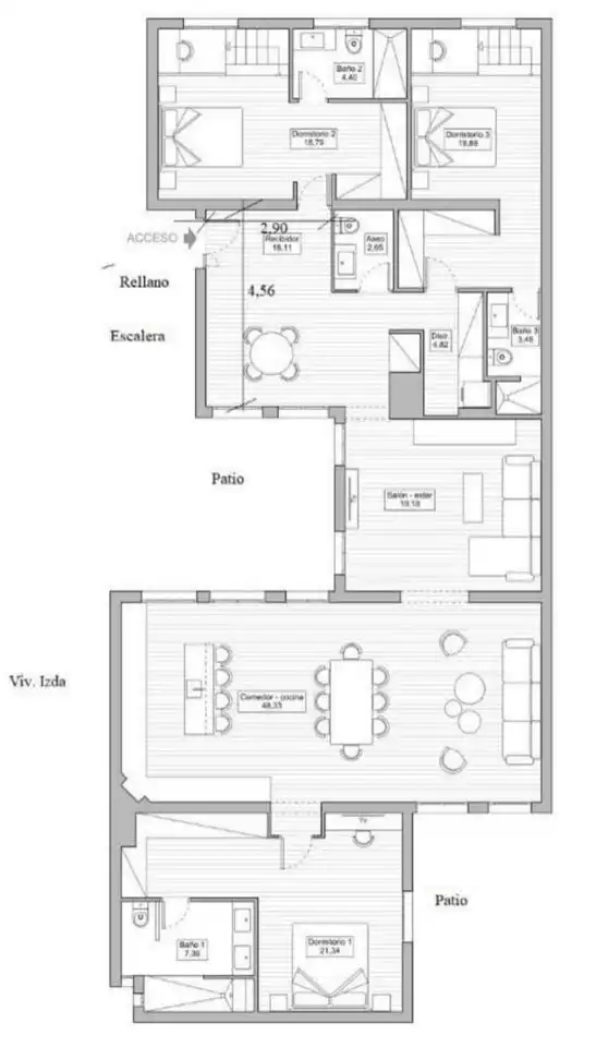 Flat with lift for sale in De Columela, imagen 42