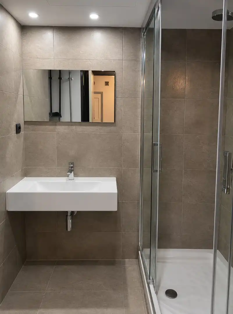 Baño de Ático en venta en Badalona con Aire acondicionado, Calefacción y Terraza
